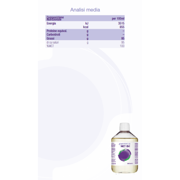 Mct Oil Alimento Liquido Nutricia 500ml