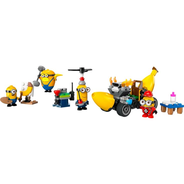 I Minions e L'Auto Banana LEGO