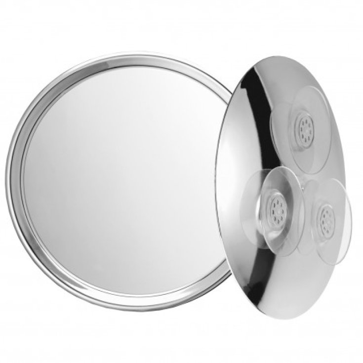 Specchio Ingranditore Cromato Con 3 Ventose Koh-I-Noor 1 Pezzo