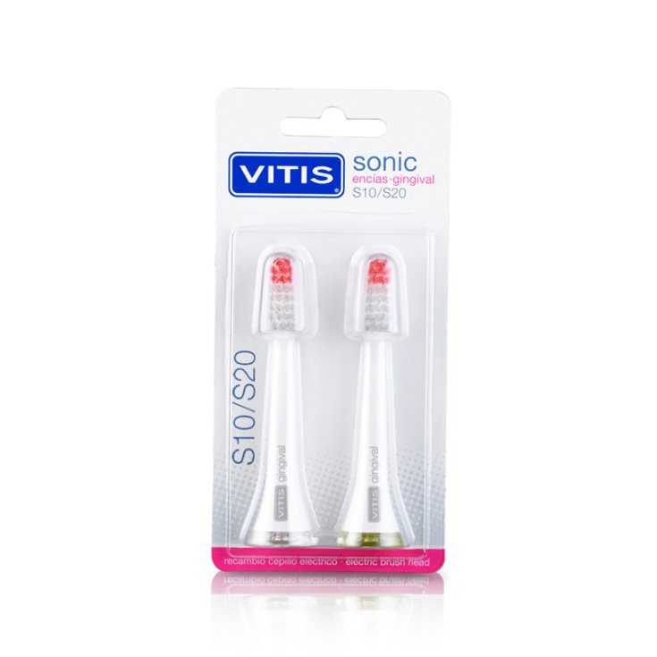 Vitis® Sonic Testine Gingival 2 Pezzi