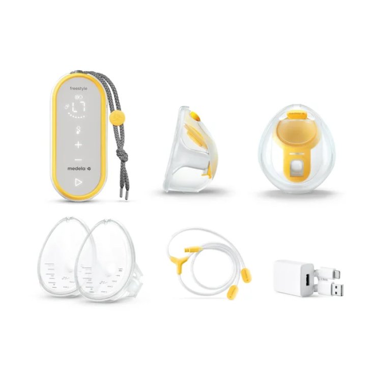 Tiralatte Elettrico Doppio Indossabile Freestyle™ Hands-Free Medela