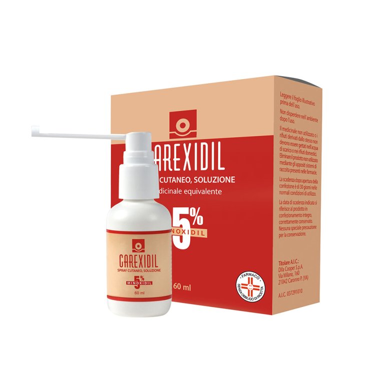 Carexidil 5% Soluzione Cutanea Dispositivo Medico 60ml