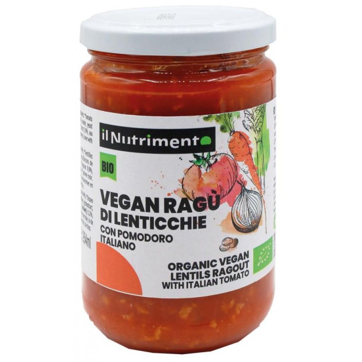 Vegan Ragù Di Lenticchie Il Nutrimento 280g