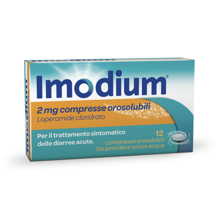 Imodium Diarrea Acuta 12 Compresse Orosolubili
