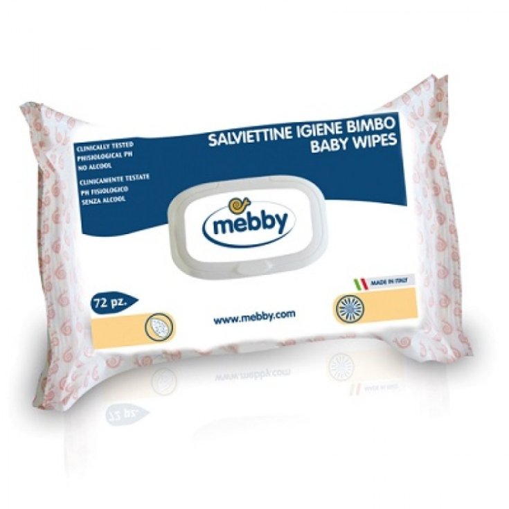 Mebby Salviettine Igiene Bimbo 72 Salviettine