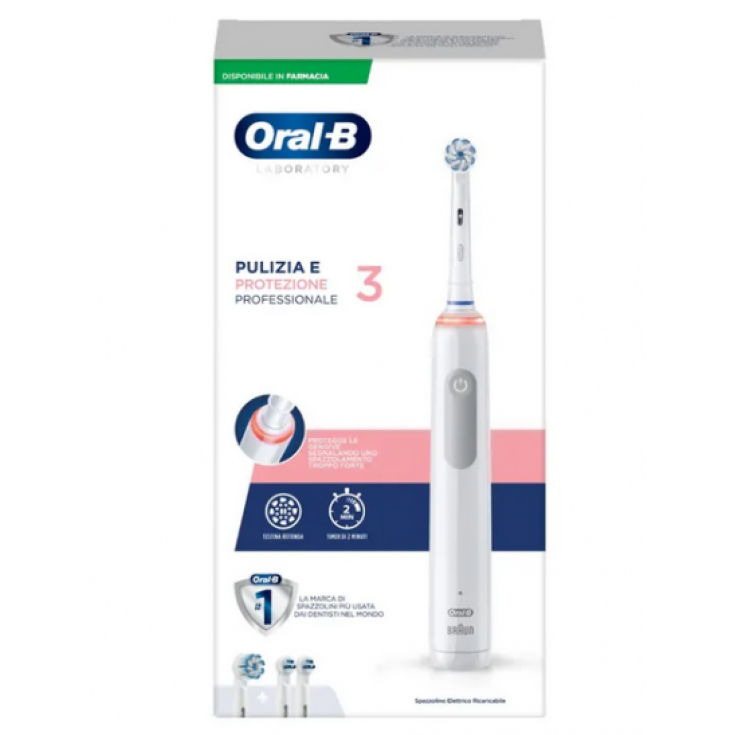 Spazzolino Elettrico Pro 3 Oral-B Laboratoraty 3 Pezzi