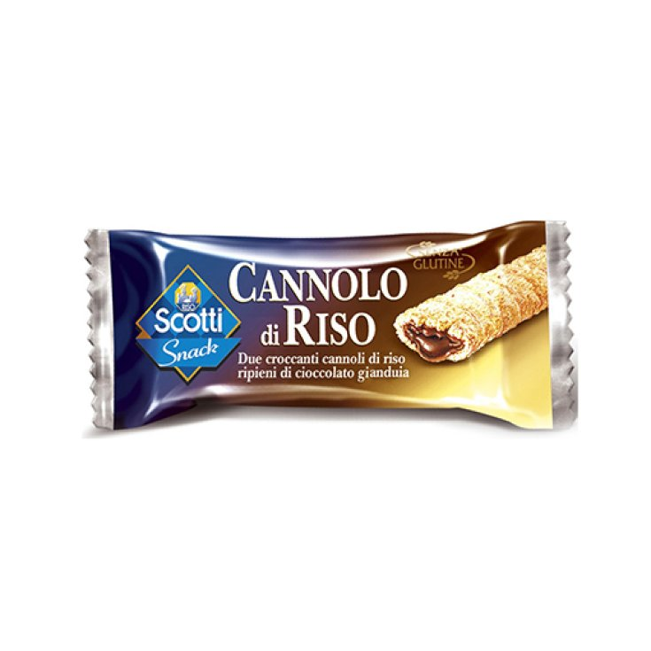 Cannolo Di Riso Ripieno Cioccolato Gianduia Scotti 25g