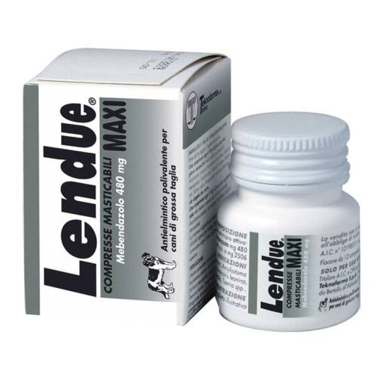 Lendue® Maxi Teknofarma 35 Compresse Masticabili 480mg