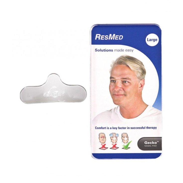ResMed Gecko Pad Nasale Accessorio Misura Large 1 Pezzo