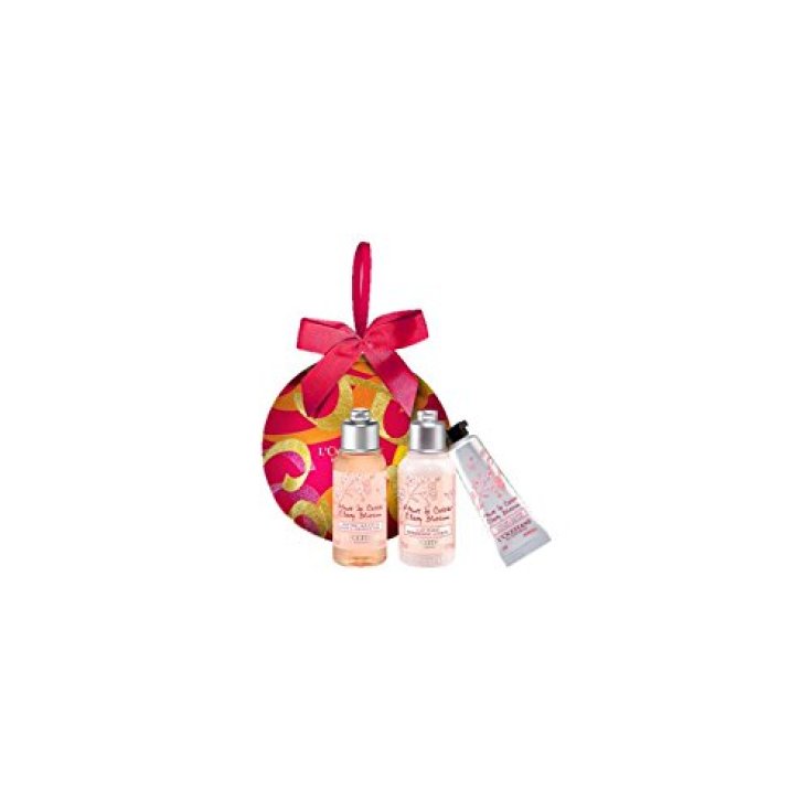 L'Occitane Baule Natalizio Cherry 3 Pezzi