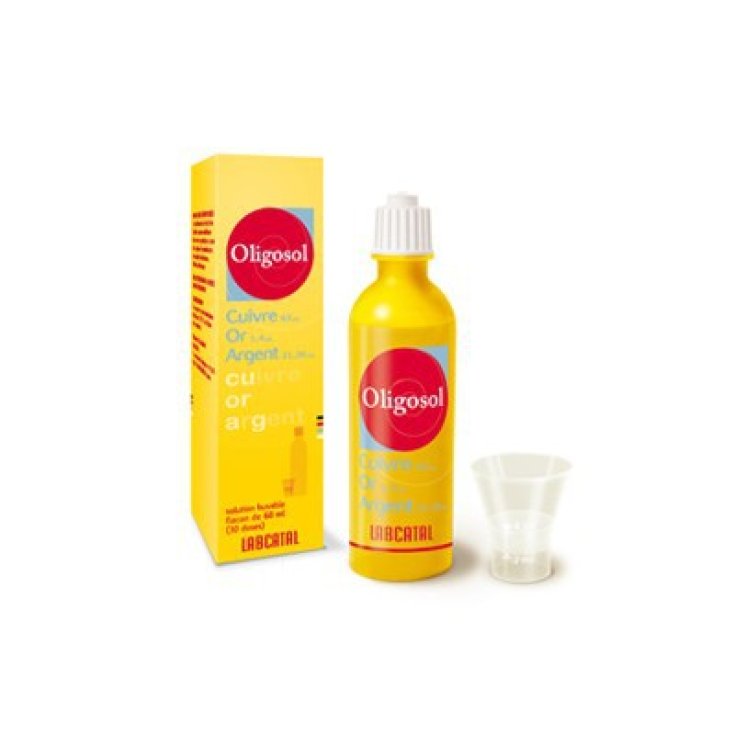 Labcatal Rame Oro Argento Integratore Alimentare Gocce 60ml