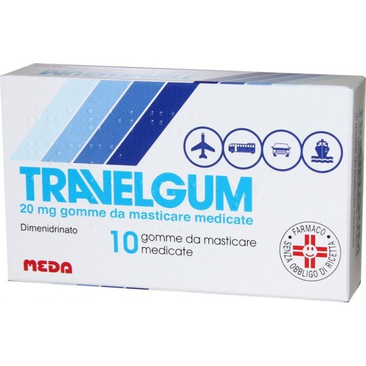 Travelgum Meda 10 Pezzi