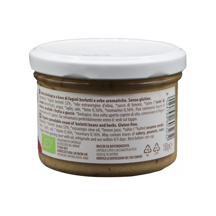 Il Nutrimento Hummus Di Borlotti Alle Erbe 180g