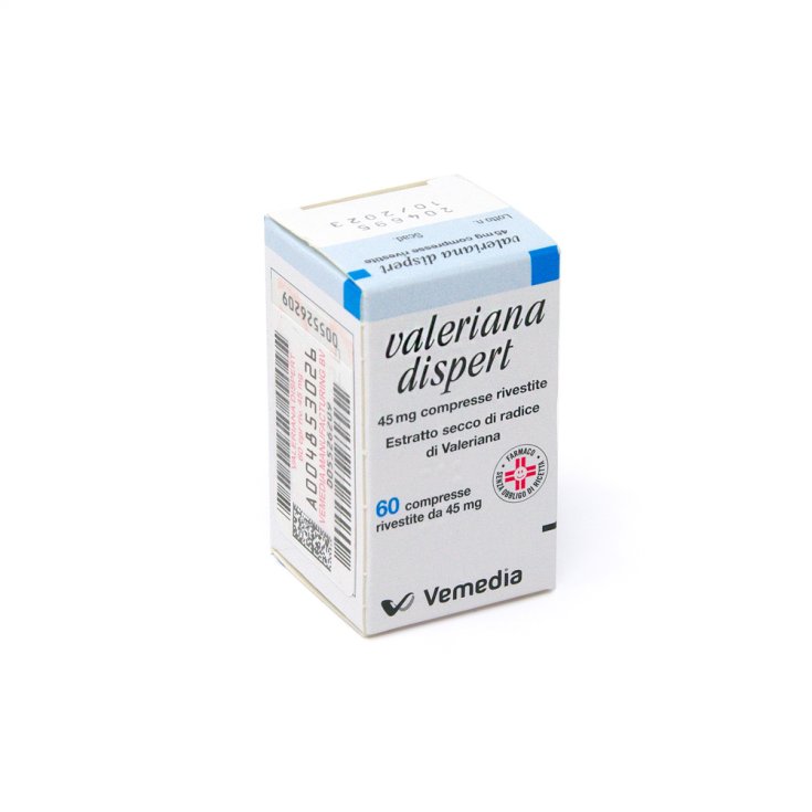 Valeriana Dispert 45mg Estratto Secco 60 Compresse