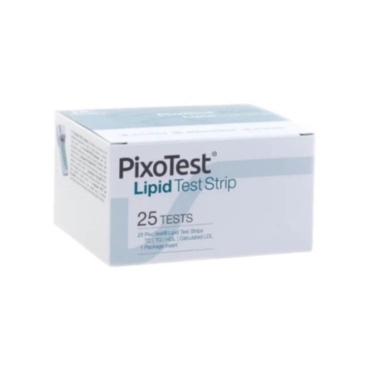Lipid Test Strips PixoTest 25 Strisce