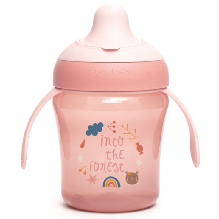 Tazza Antigoccia IntoThe Forest Rosa +6M Suavinex