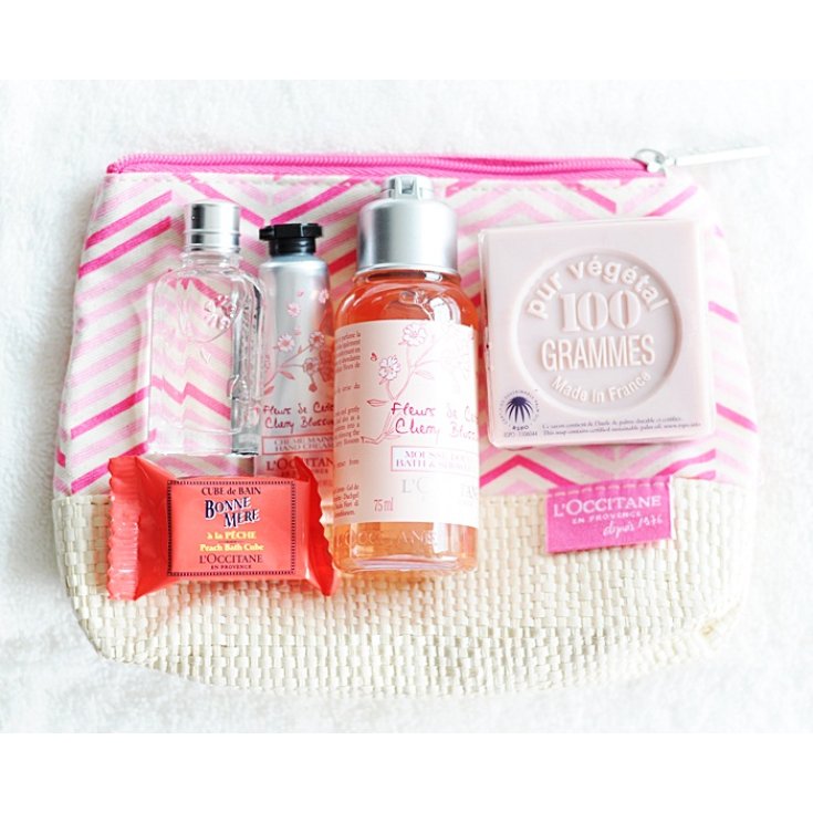 L'Occitane Cherry Blossom Con Borsa Kit