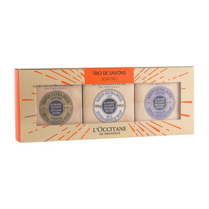 Loccitane Extra Gentle Soap Set 3 Parti 2018
