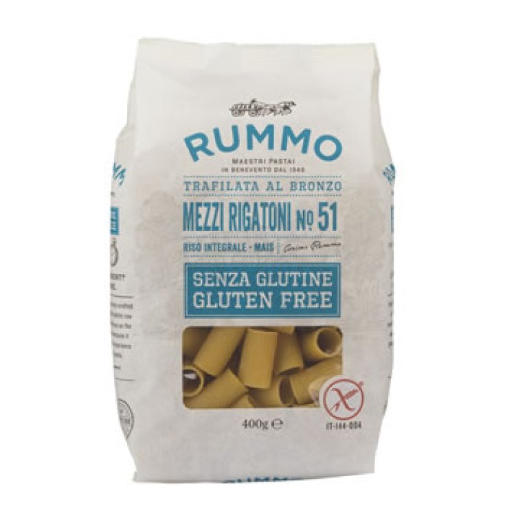 Rummo Mezzi Rigatoni N°51 Senza Glutine 400g