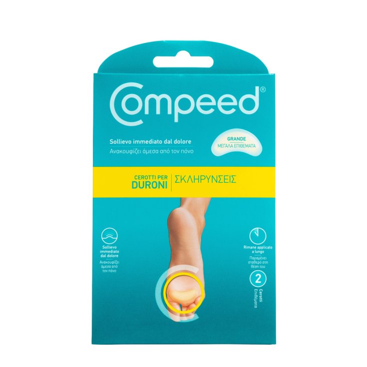 Cerotto Per Duroni Grande Compeed® 2 Pezzi