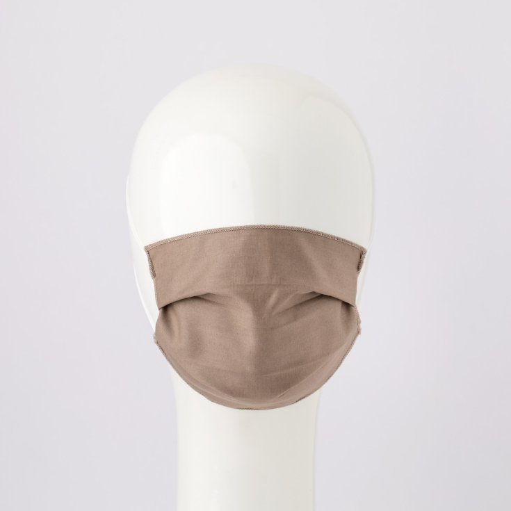 Mascherina Tortora Linea Oro Carillo Kit 2 Mascherine