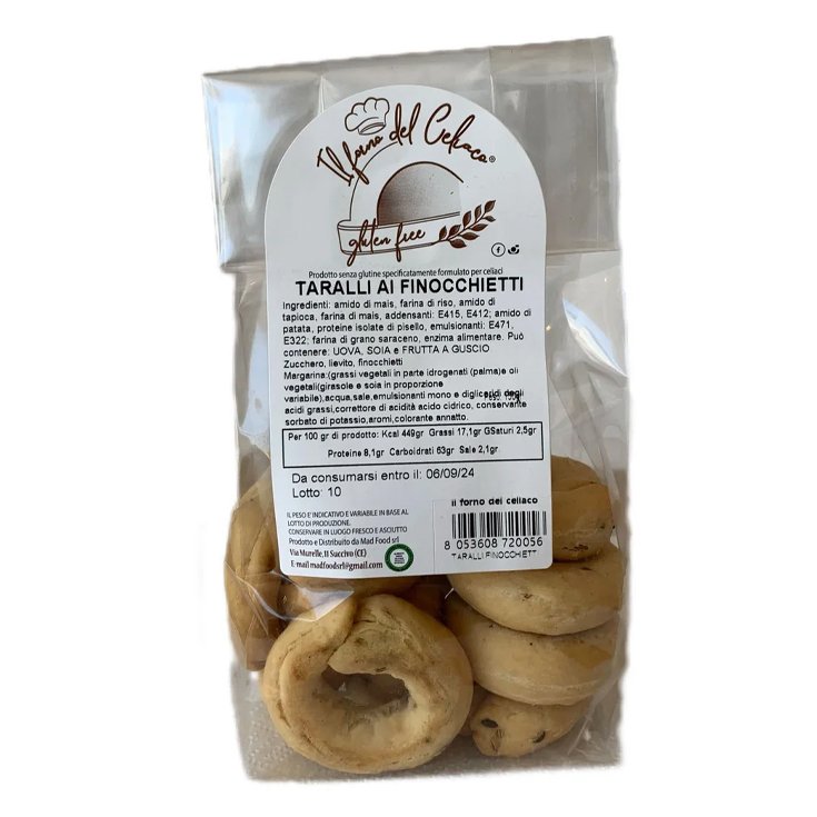 Taralli Con Finocchietto Il Forno Del Celiaco® 160g