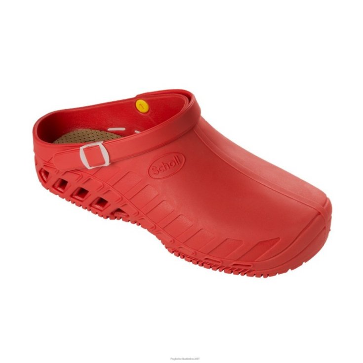 Clog Evo Unisex Scholl Rosso 36-37