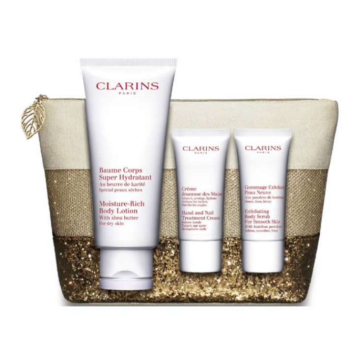 Clarins Crema Corpo Super Idratante 200ml Set 4 Parti 2017