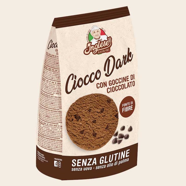 Inglese Ciocco Dark Con Gocce Di Cioccolato Gaia 300g