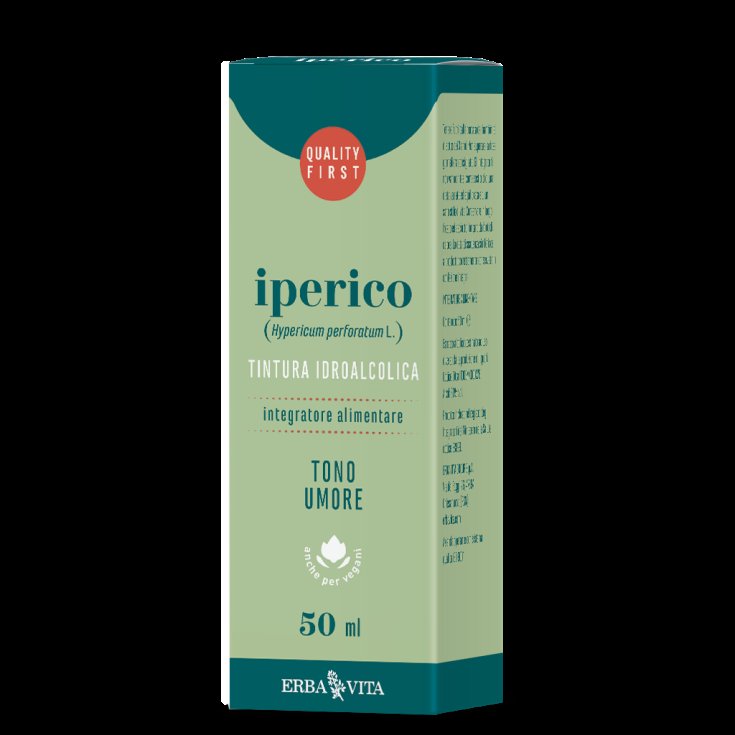Iperico Tintura Idroalcolica Erba Vita 50ml