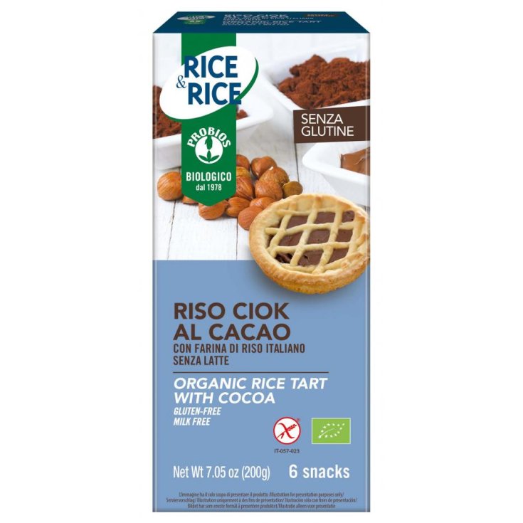 Riso Ciok al Cacao Rice&Rice 6x33g