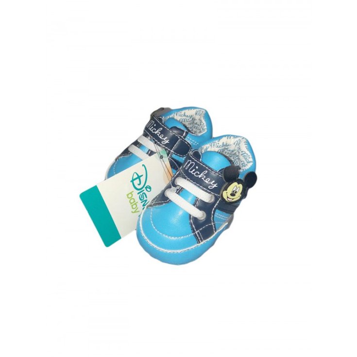 Scarpina scarpa bimbo neonato Disney baby Mickey turchese 17