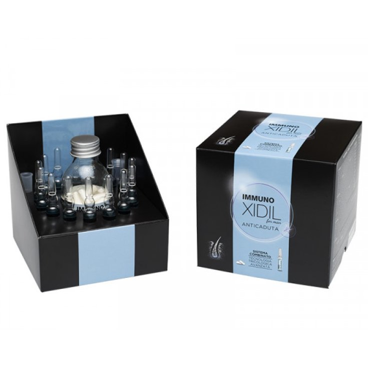 Immunoxidil Uomo Morgan 15 Fiale+60 Capsule