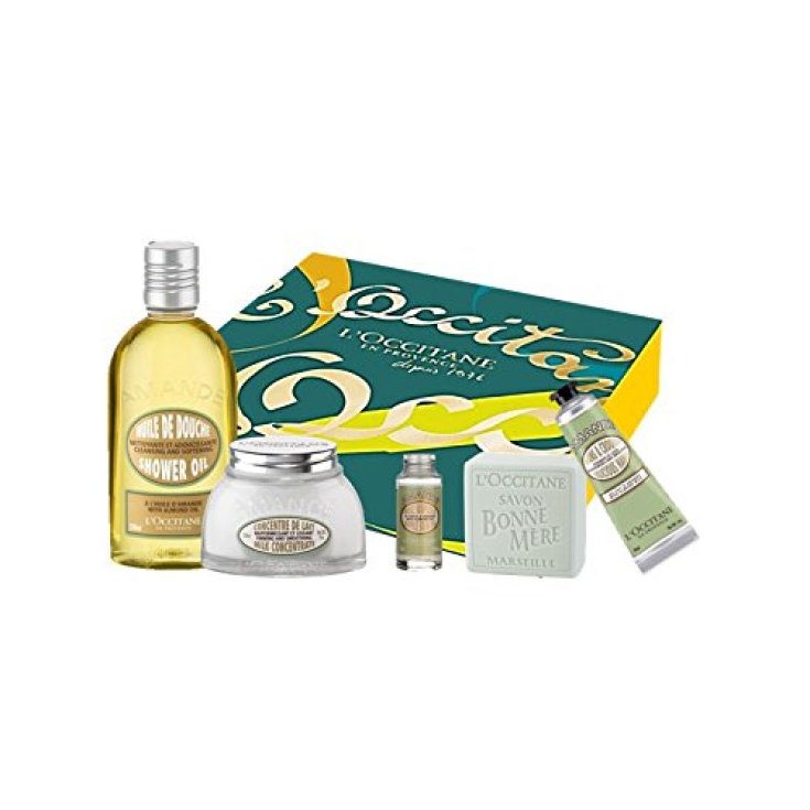 L'Occitane Cofanetto Holiday Almond 5 Pezzi