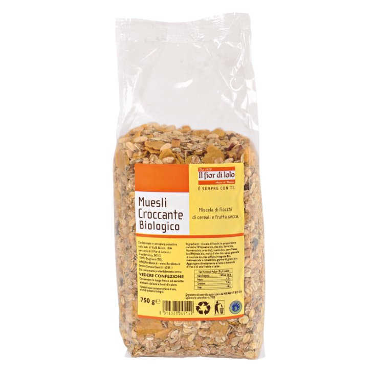 Il Fior Di Loto Muesli Croccante Biologico 750g