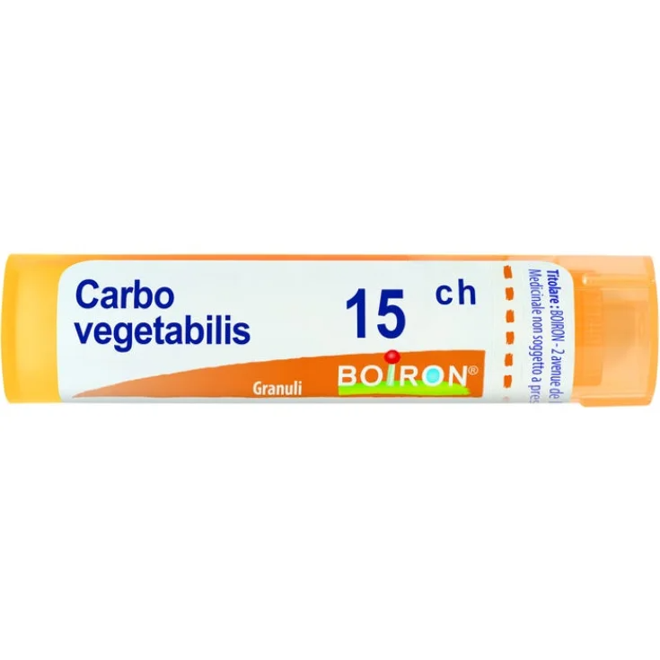 Carbo Vegetabilis 15CH Boiron 80 Granuli