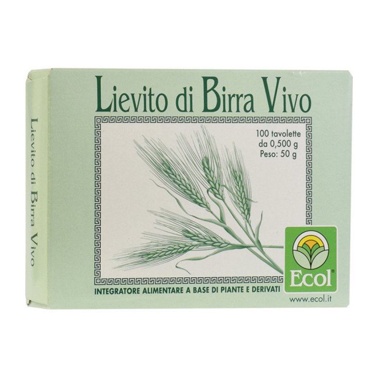 LIEVITO DI BIRRA VIVO ECOL® 100 TAVOLETTE COD750