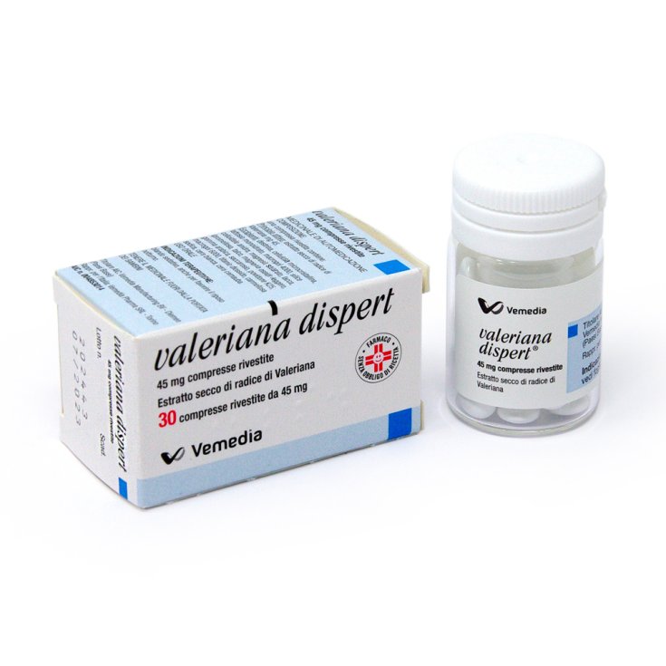 Valeriana Dispert 45mg Integratore Alimentare 30 Compresse