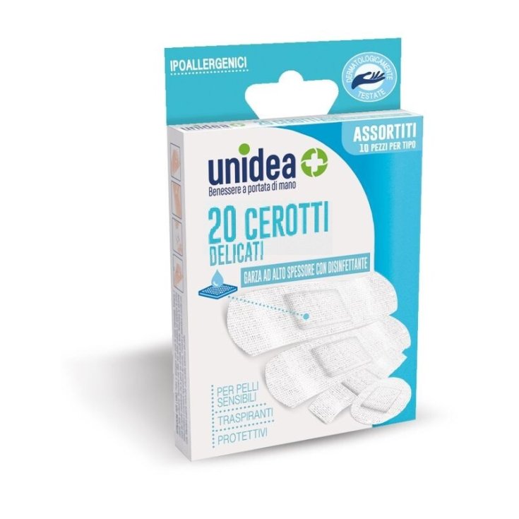 CEROTTI DELICATI unidea Assortiti 20 Cerotti