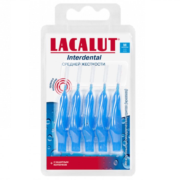 Scovolini Interdentali M 3mm Lacalut 5 Pezzi