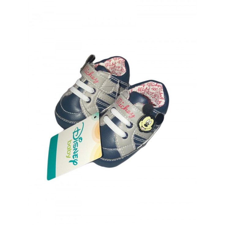 Scarpina scarpa bimbo neonato Disney baby Mickey blu 17