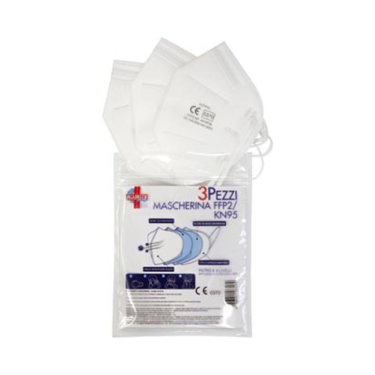 Mascherina Ffp2/Kn95 Agamede Travel 3 Pezzi