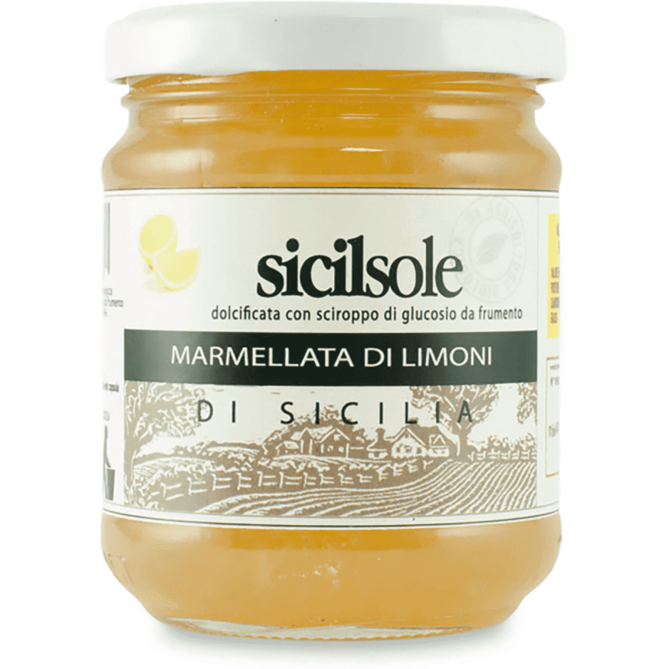 MARMELLATA DI LIMONI Sicilsole 240g