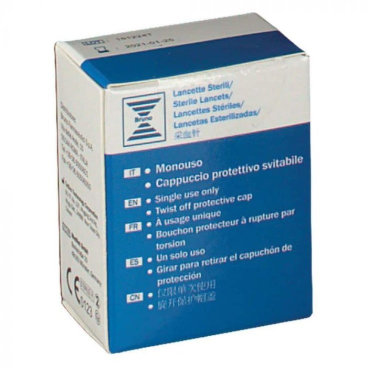 Lancette Pungidito Bruno Farmaceutici 50 Pezzi
