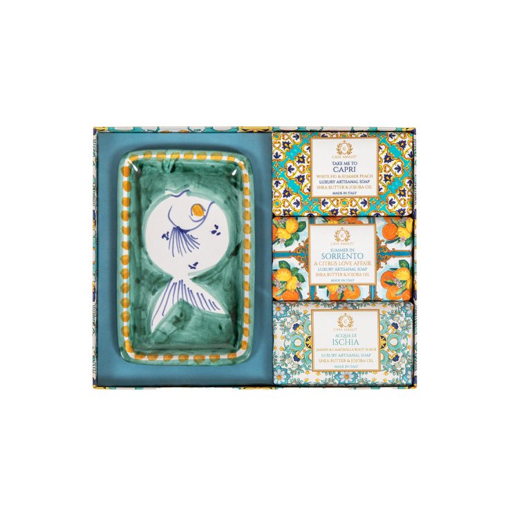 Maiolica Verde Casa Amalfi Confezione Regalo