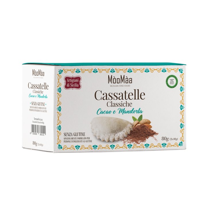 Cassatelle Classiche Cacao E Mandorla Moomaa 2 Pezzi