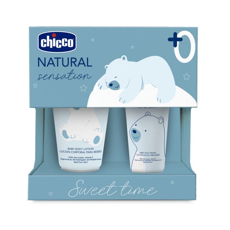Sweet Time Baby Cosmetic Set Natural Sensation Chicco