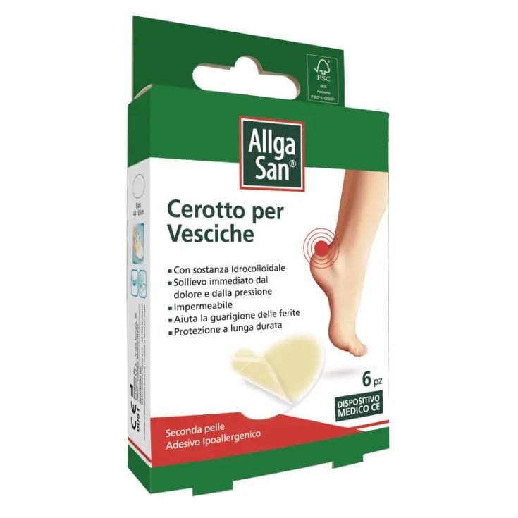 Cerotto Vesciche Allga San 6 Pezzi