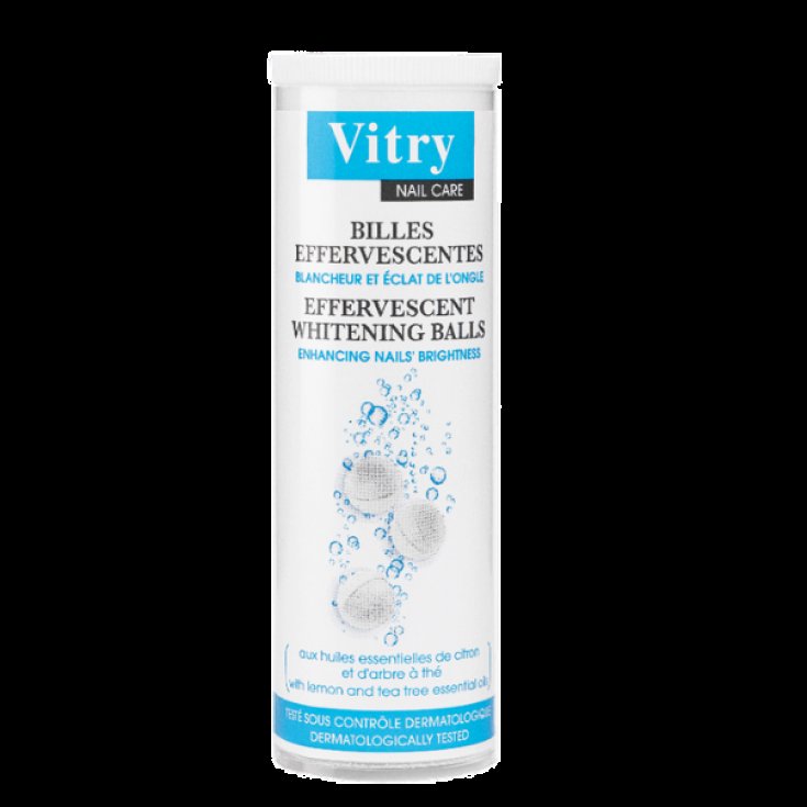 Sfere Sbiancanti Effervescenti Unghie Vitry 20 Pezzi