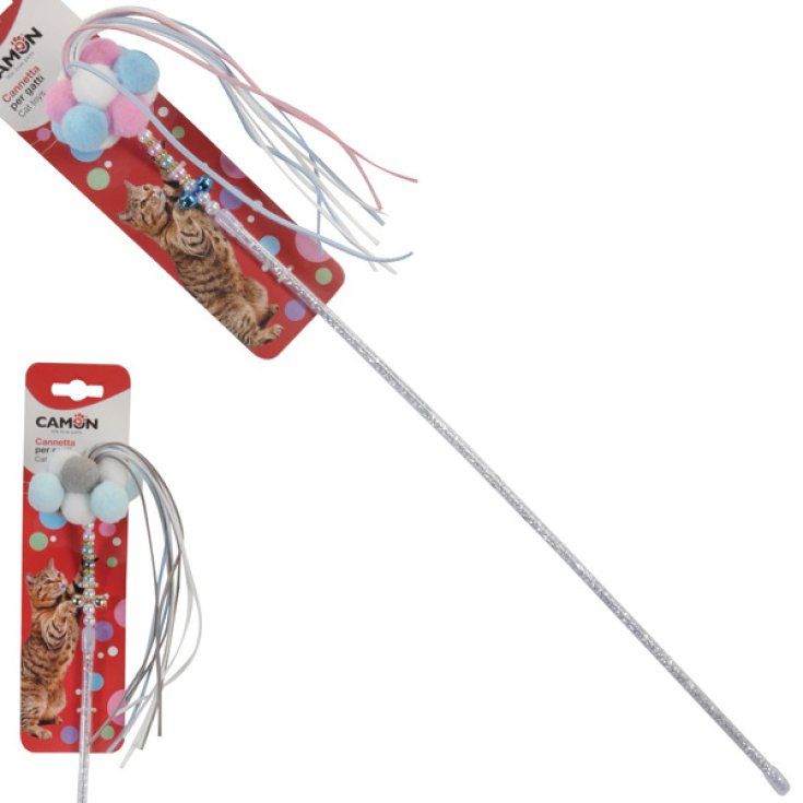 Canna da Pesca con Pompom - Gioco